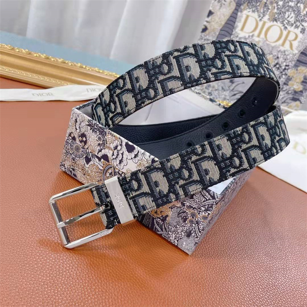 Dior Square Bucket Black Belt  - DopestKickz