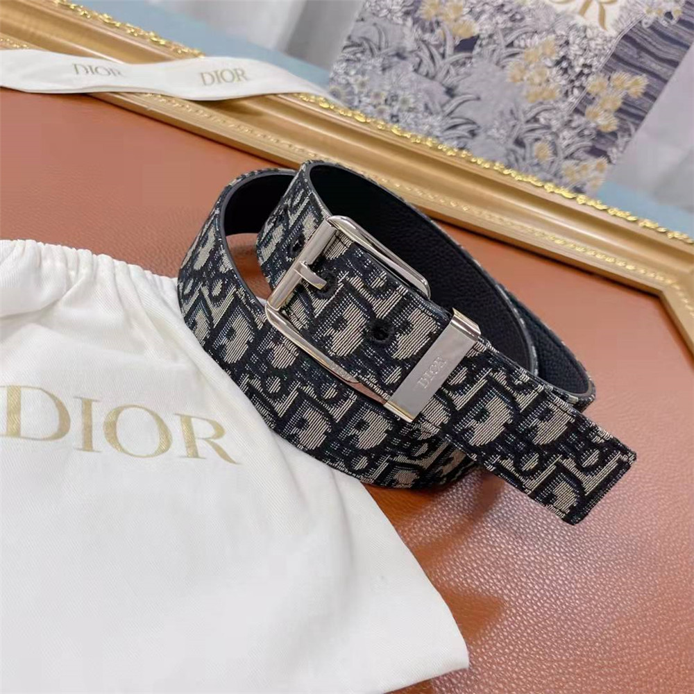 Dior Square Bucket Black Belt  - DopestKickz