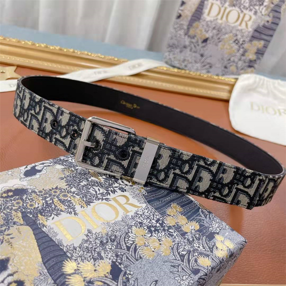 Dior Square Bucket Black Belt  - DopestKickz