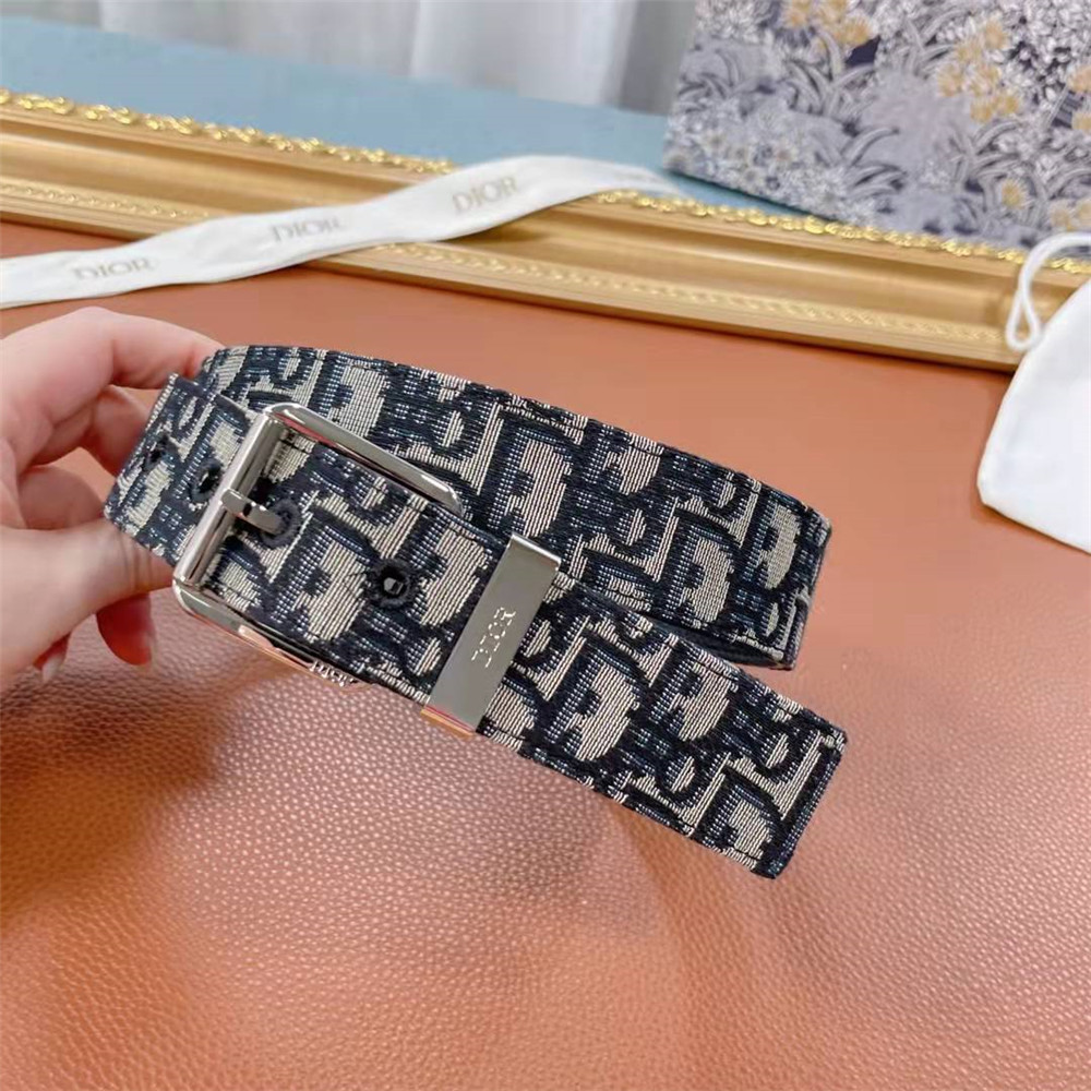 Dior Square Bucket Black Belt  - DopestKickz