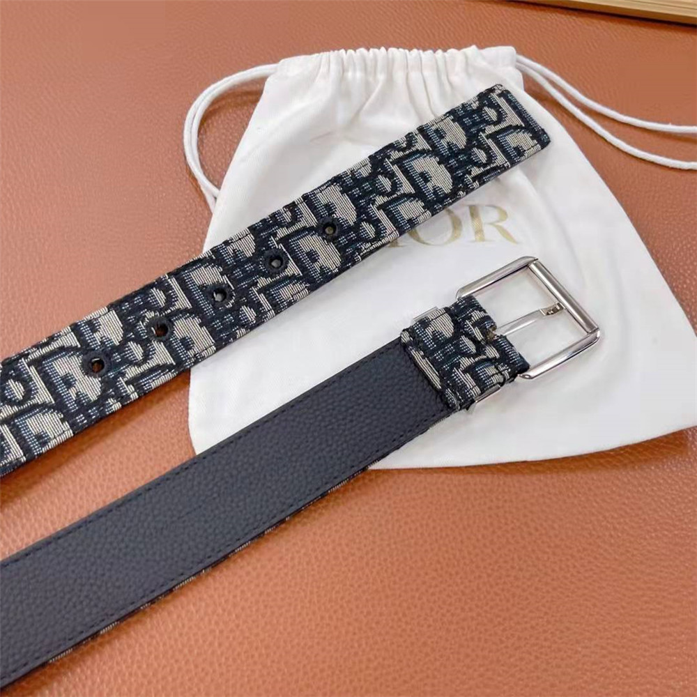 Dior Square Bucket Black Belt  - DopestKickz