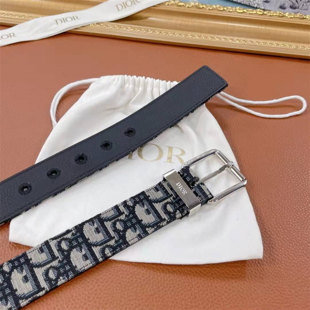 Dior Square Bucket Black Belt  - DopestKickz