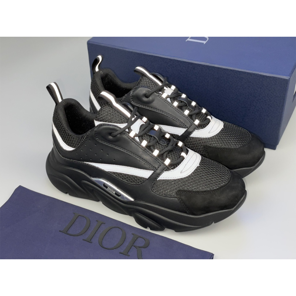 Dior B22 Low-top Sneaker In All Black - DopestKickz