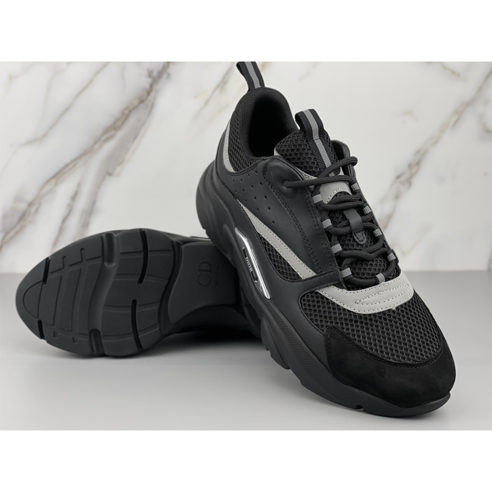 Dior B22 Low-top Sneaker In All Black - DopestKickz