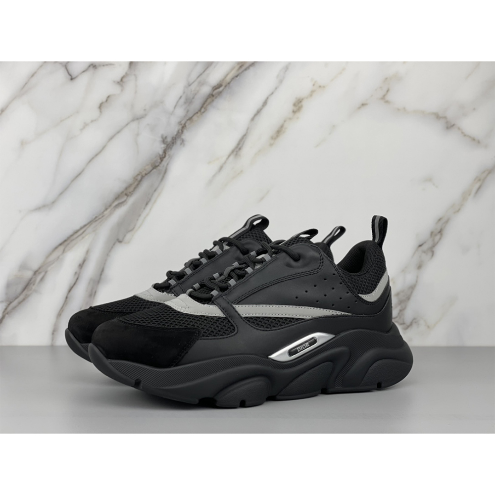 Dior B22 Low-top Sneaker In All Black - DopestKickz