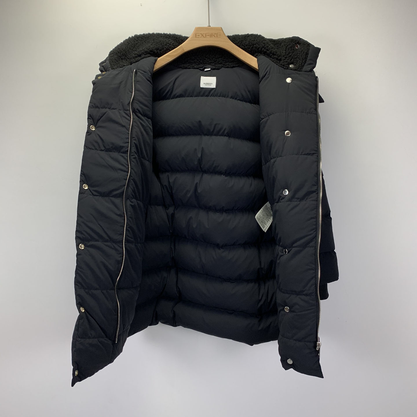 Burberry Belted Long Down Jacket - DopestKickz