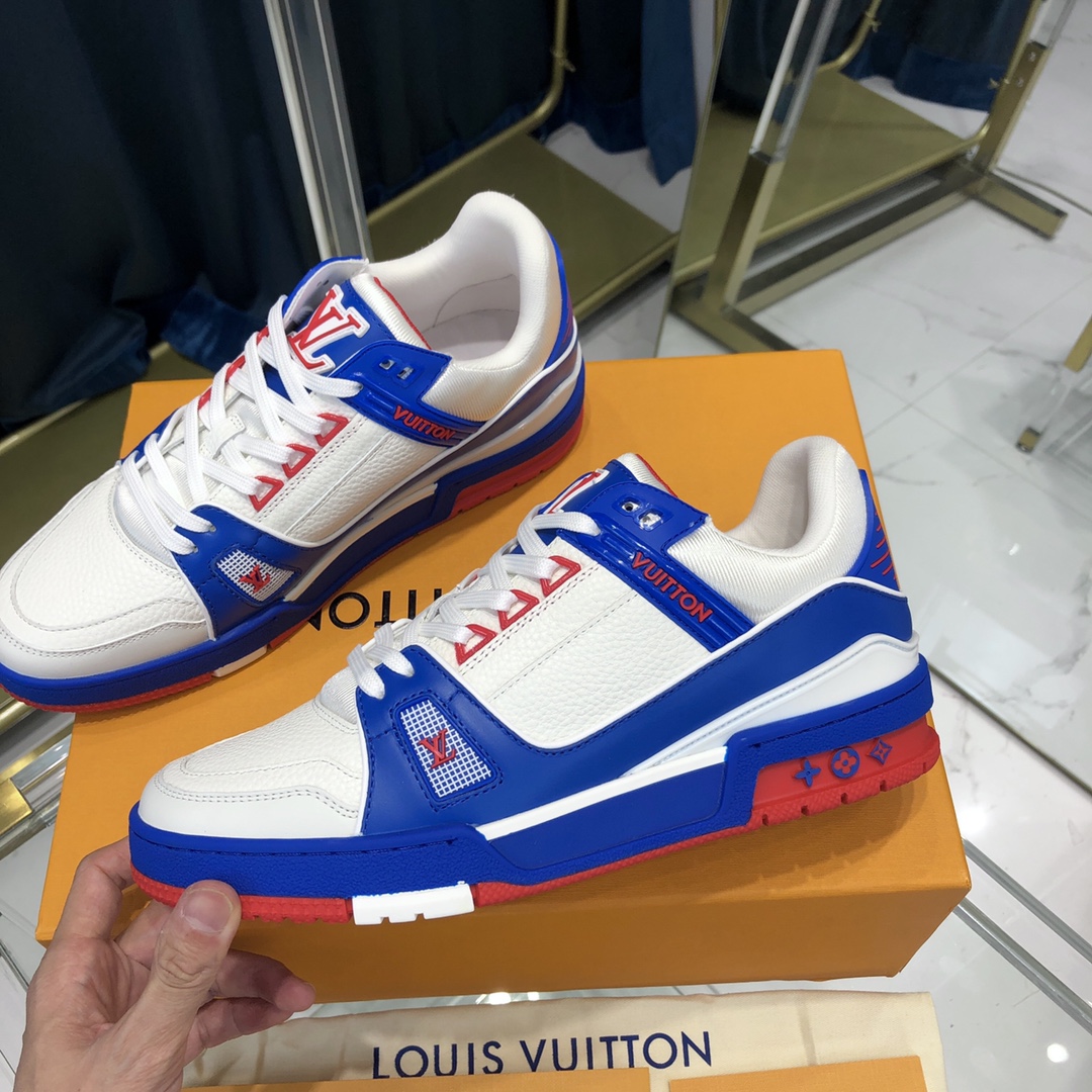 Louis Vuitton Trainer Sneaker - DopestKickz