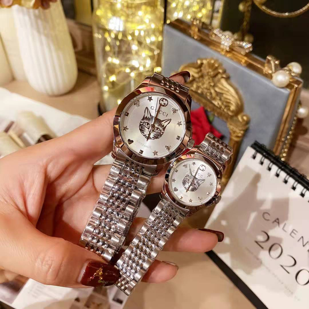 Gucci G-Timeless Watch Size 38 And 28 - DopestKickz