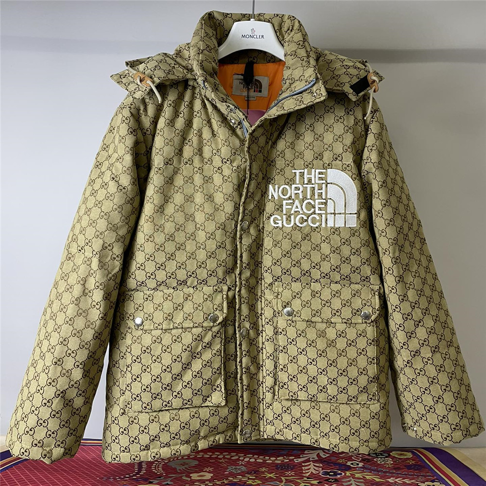 Gucci x The North Face Coat(Grey Zip) - DopestKickz