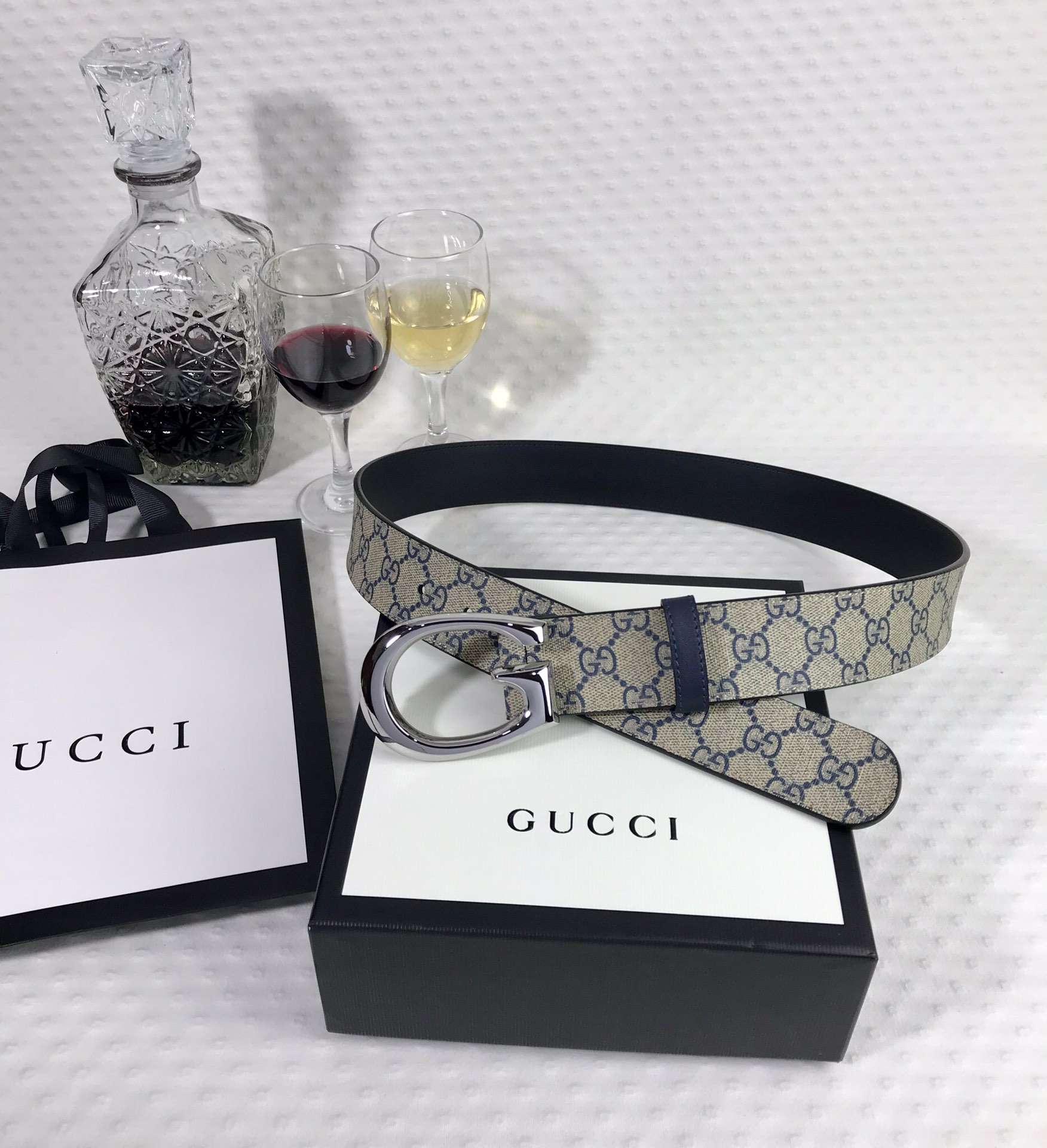 Gucci Belt With G Buckle - DopestKickz