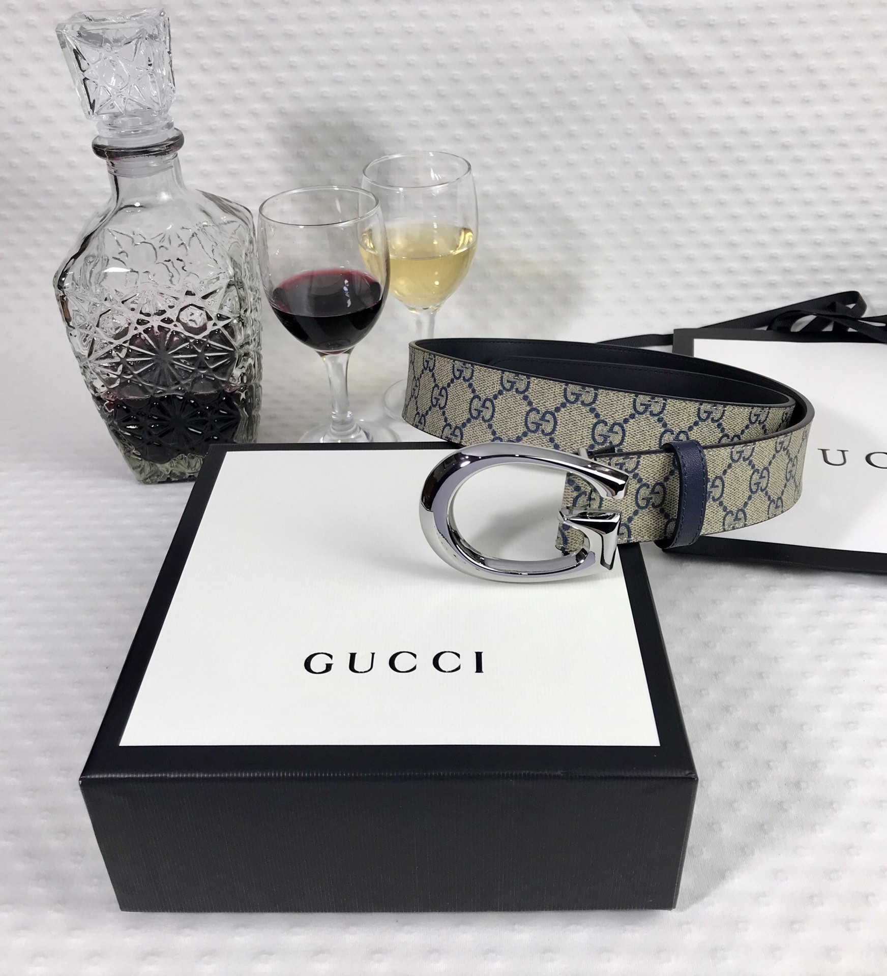 Gucci Belt With G Buckle - DopestKickz
