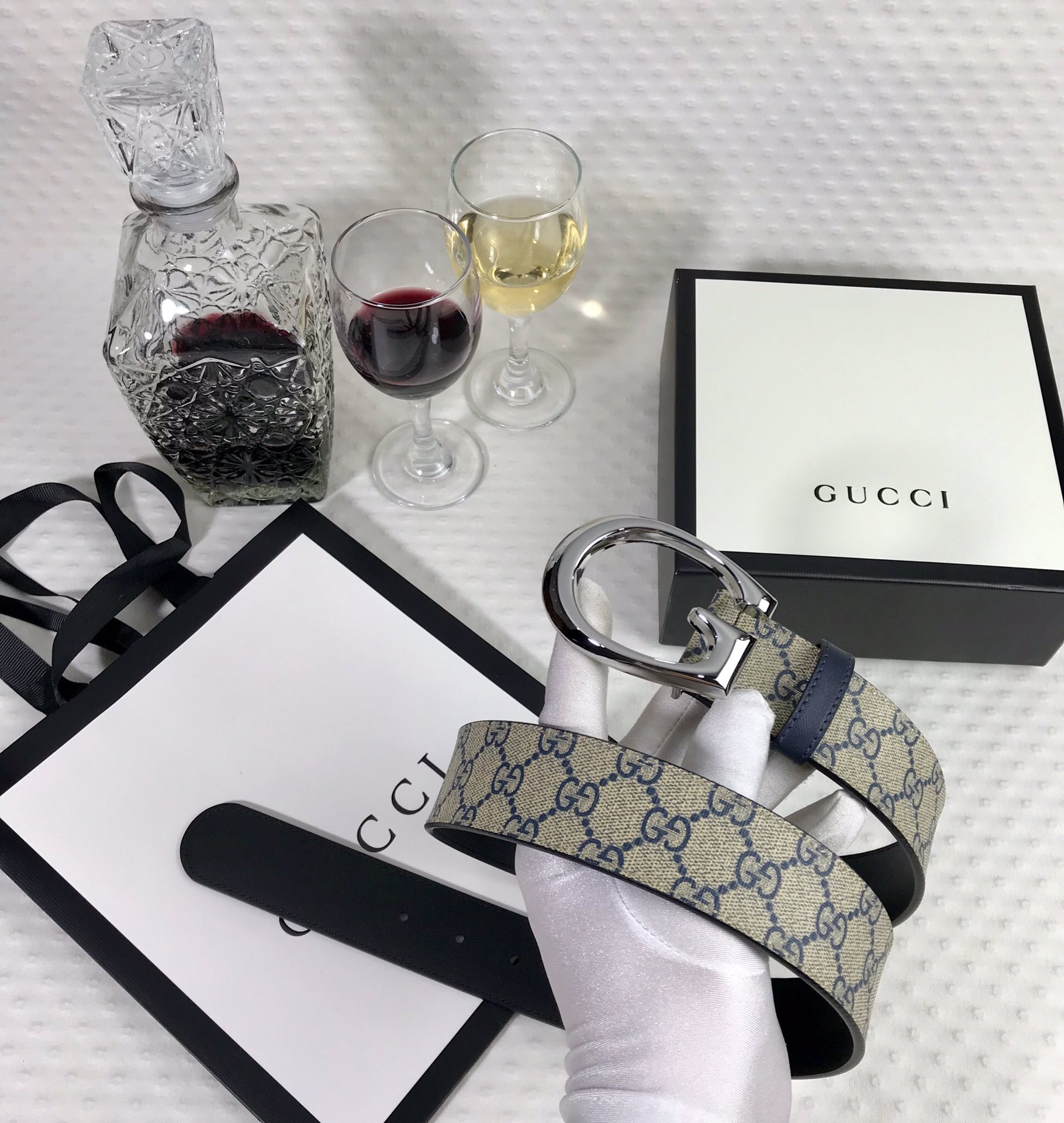 Gucci Belt With G Buckle - DopestKickz