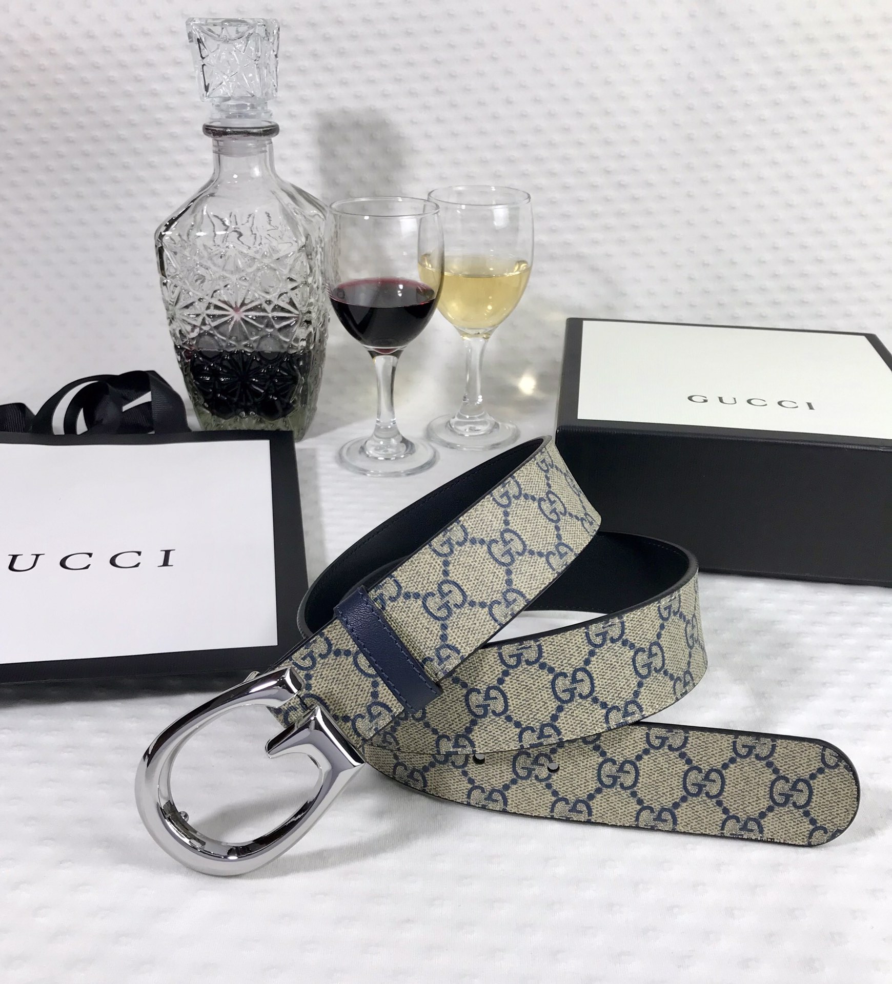 Gucci Belt With G Buckle - DopestKickz