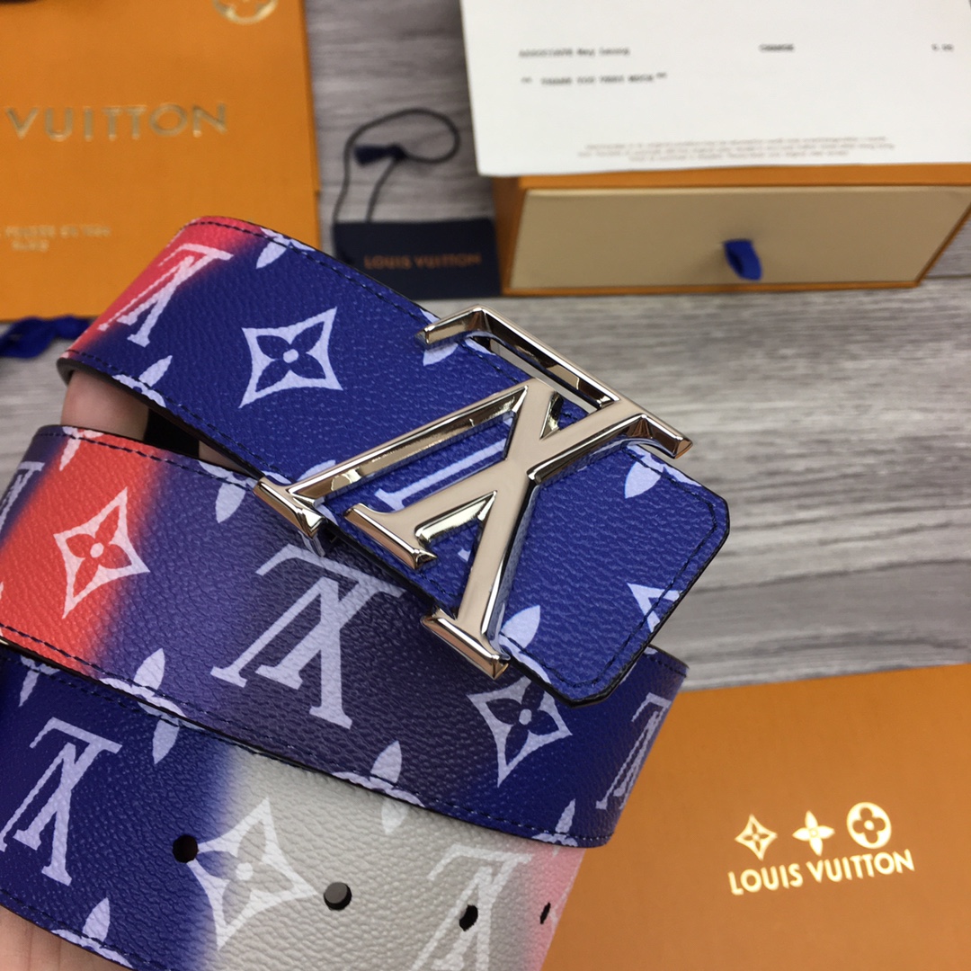 Louis Vuitton Shape 40MM Reversible Belt - DopestKickz