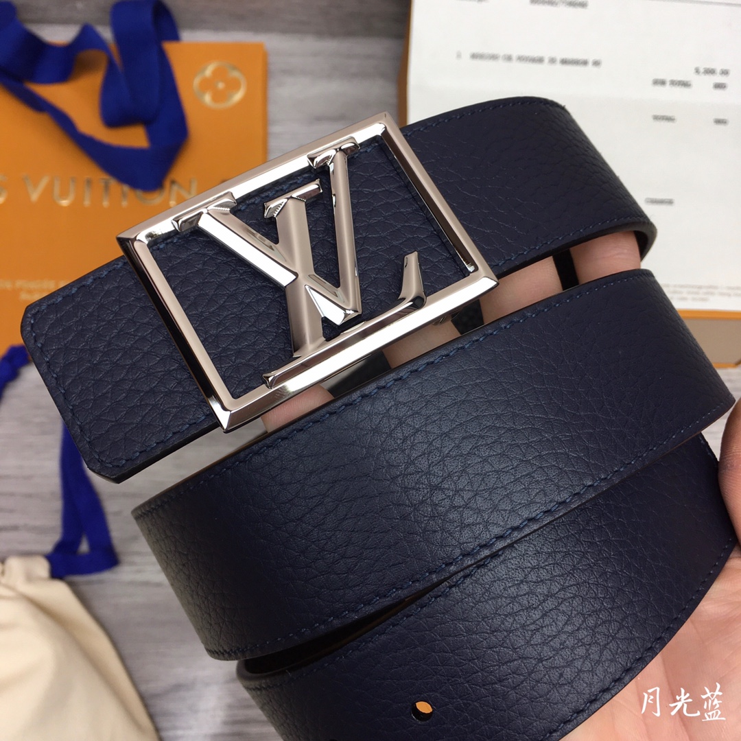 Louis Vuitton Shape 40MM Reversible Belt - DopestKickz
