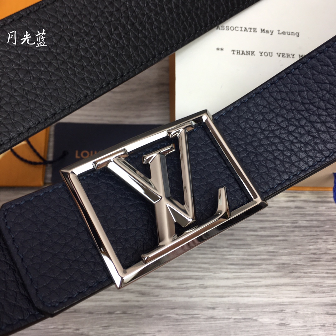 Louis Vuitton Shape 40MM Reversible Belt - DopestKickz