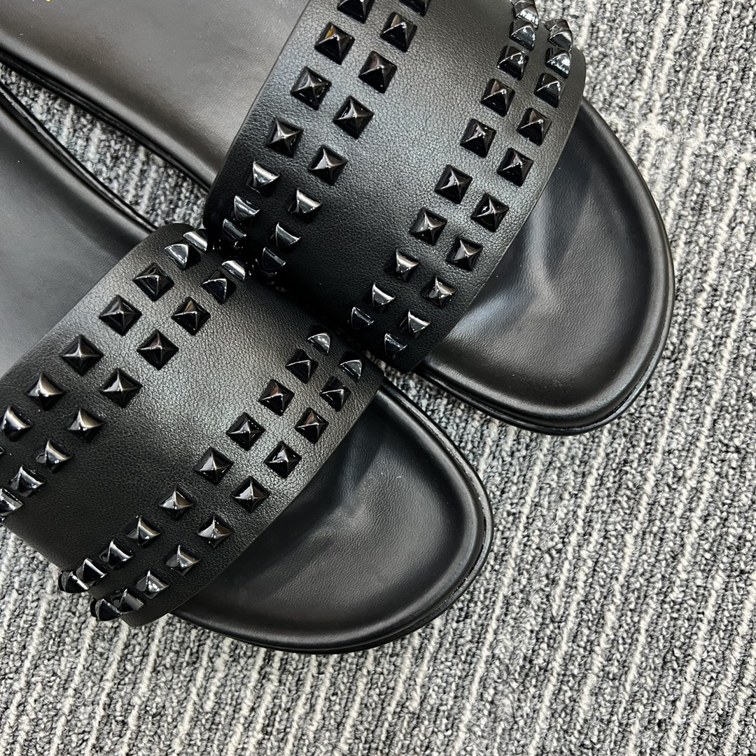 Christian Louboutin  Men Slippers Flats - DopestKickz
