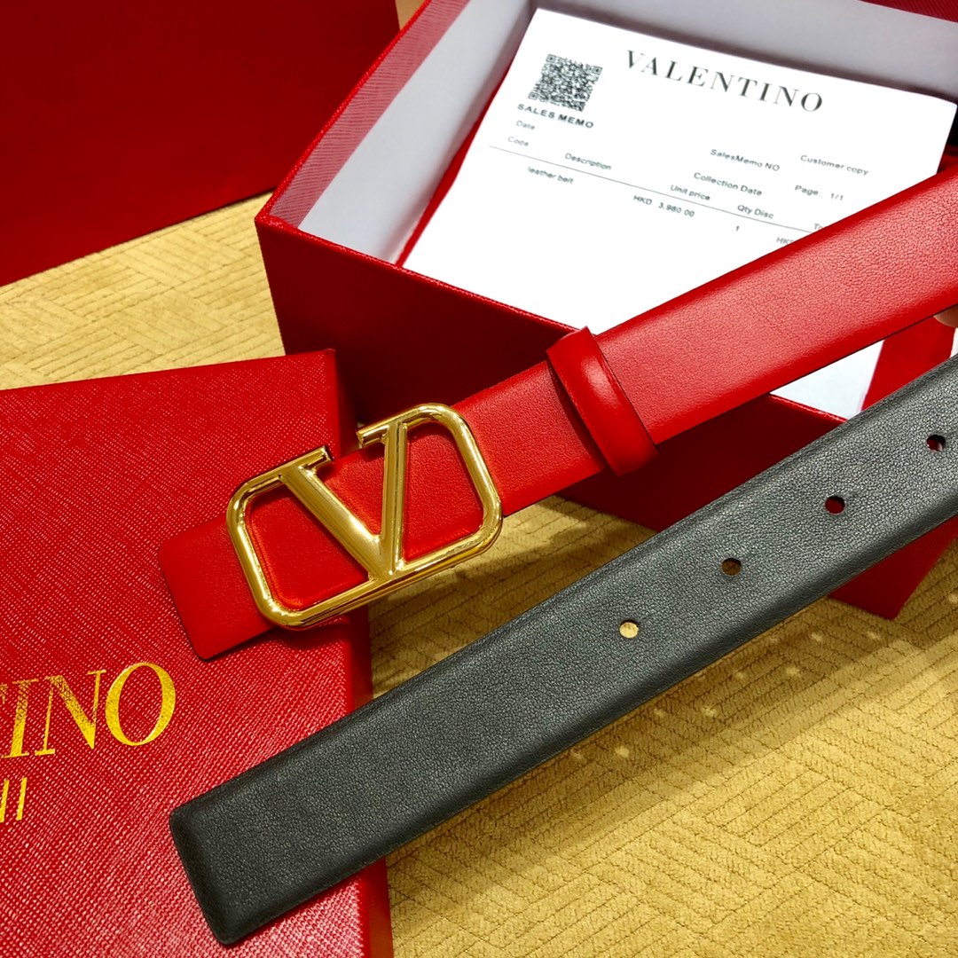 Valenti VLogo Signature 30MM Reversible Belt - DopestKickz