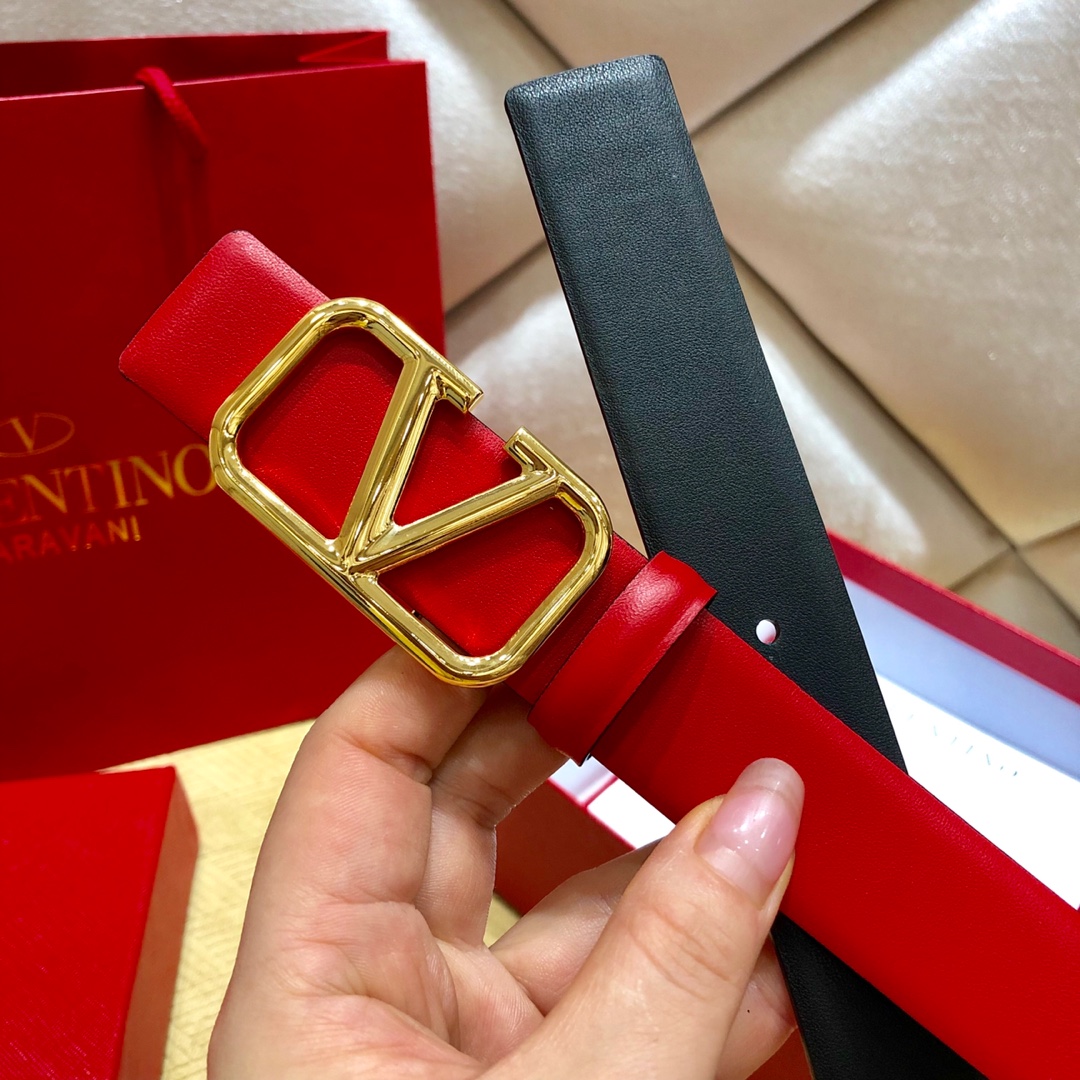 Valenti VLogo Signature 30MM Reversible Belt - DopestKickz