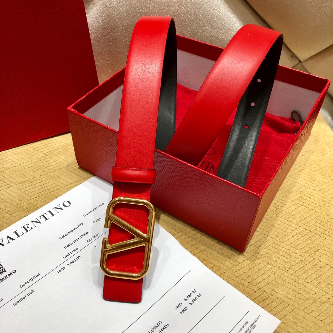 Valenti VLogo Signature 30MM Reversible Belt - DopestKickz