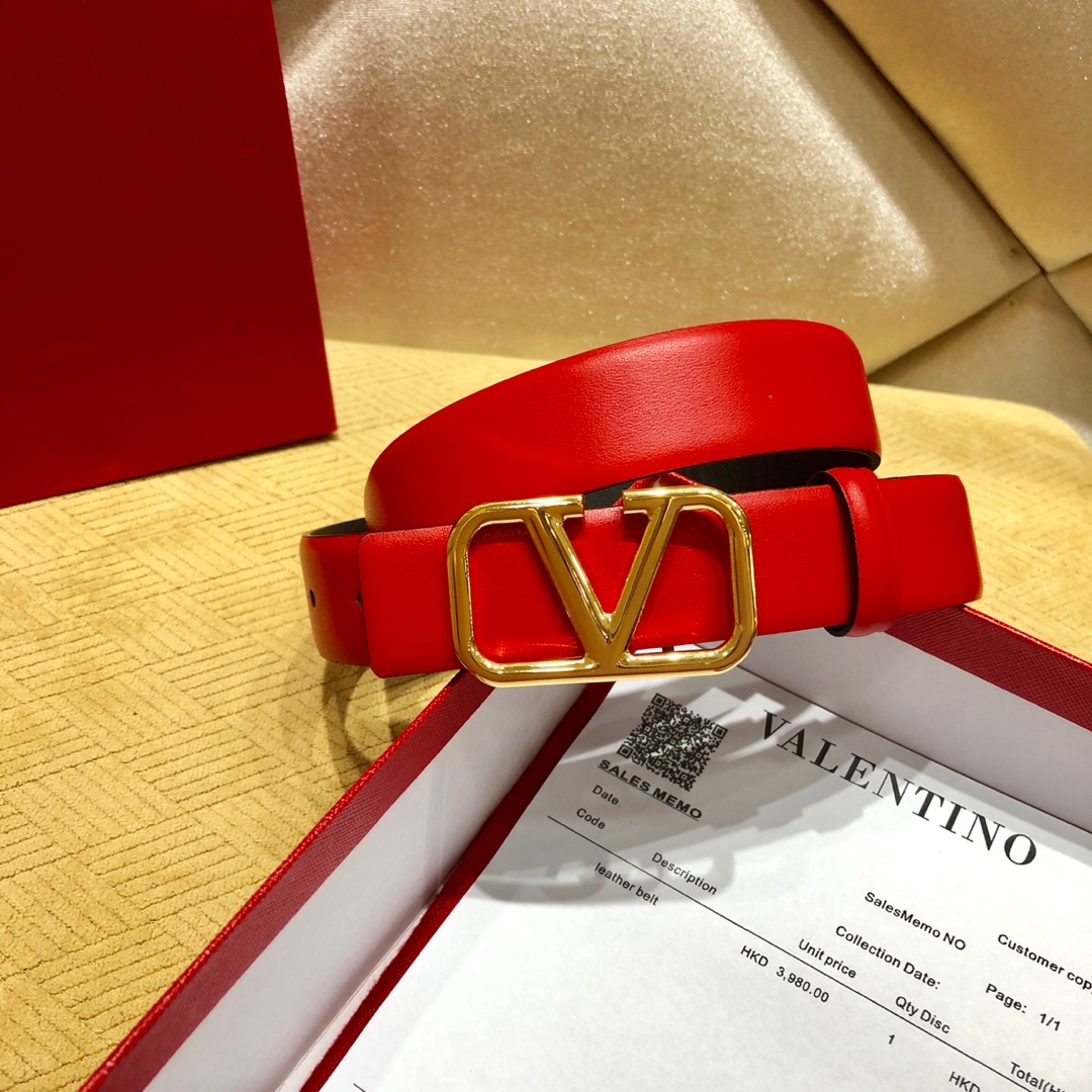 Valenti VLogo Signature 30MM Reversible Belt - DopestKickz