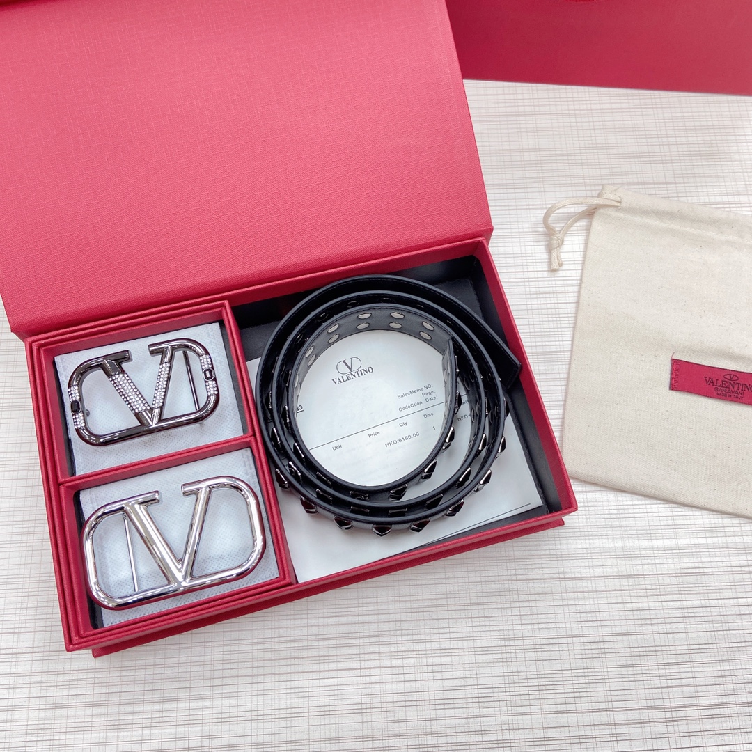 Valenti VLogo Signature 40MM  Belt - DopestKickz