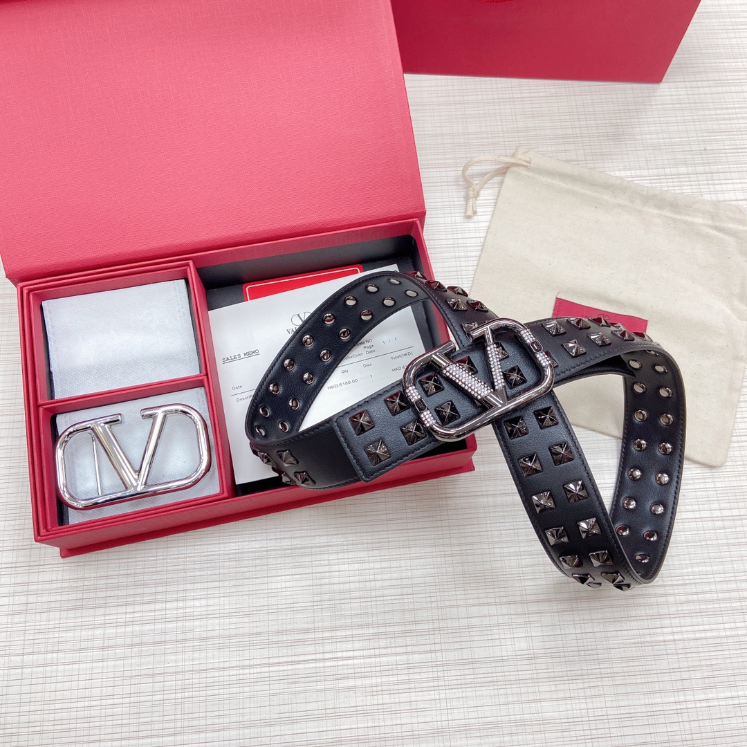 Valenti VLogo Signature 40MM  Belt - DopestKickz