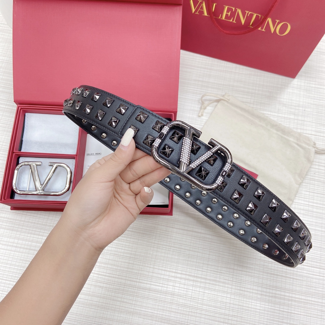 Valenti VLogo Signature 40MM  Belt - DopestKickz