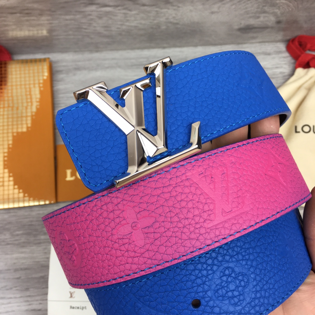 Louis Vuitton Gradient Shape 40MM Reversible Belt - DopestKickz