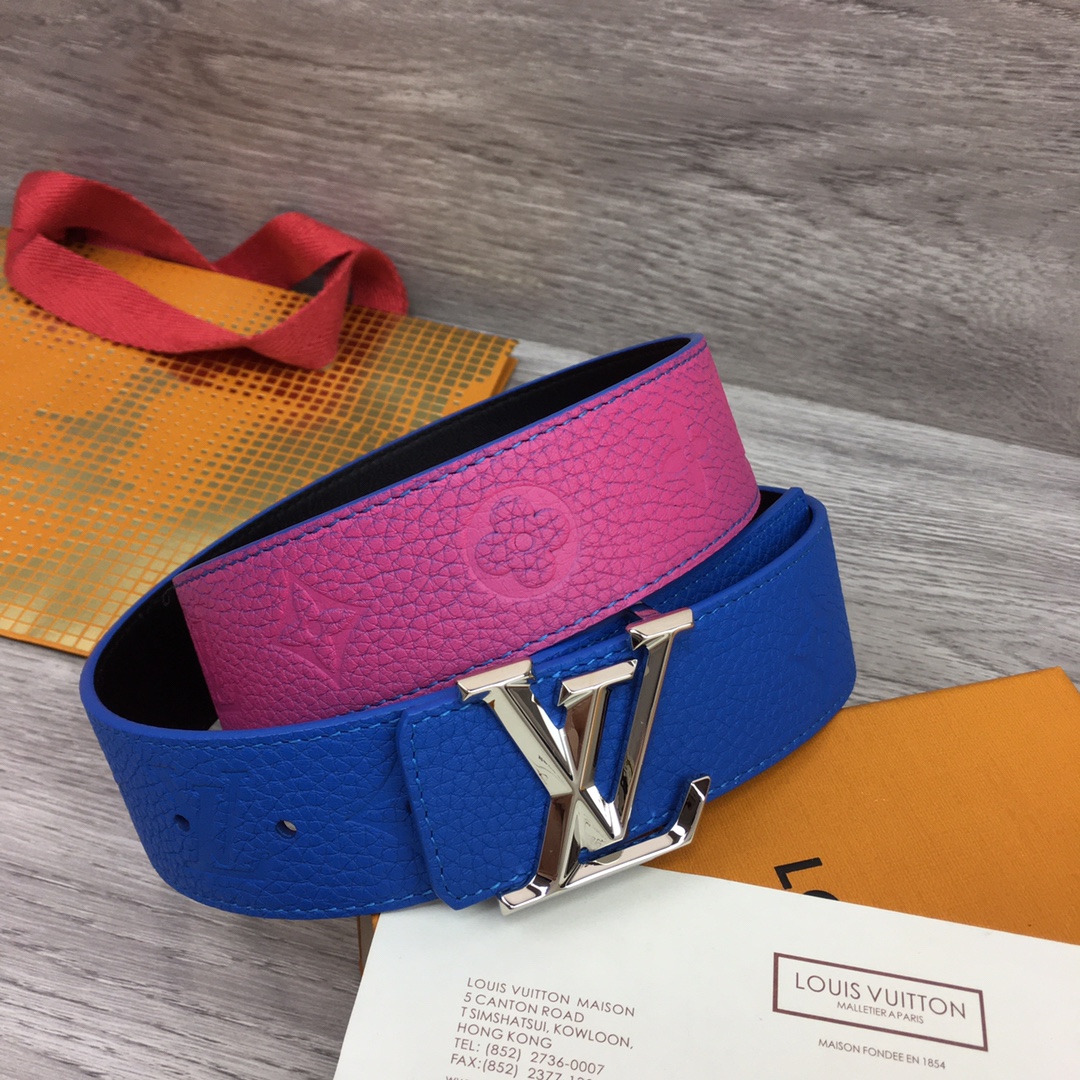 Louis Vuitton Gradient Shape 40MM Reversible Belt - DopestKickz