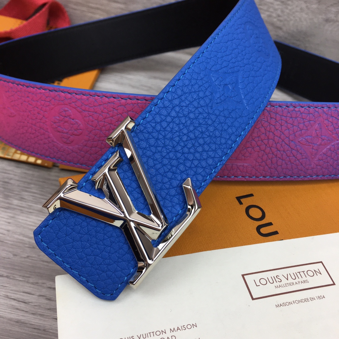 Louis Vuitton Gradient Shape 40MM Reversible Belt - DopestKickz