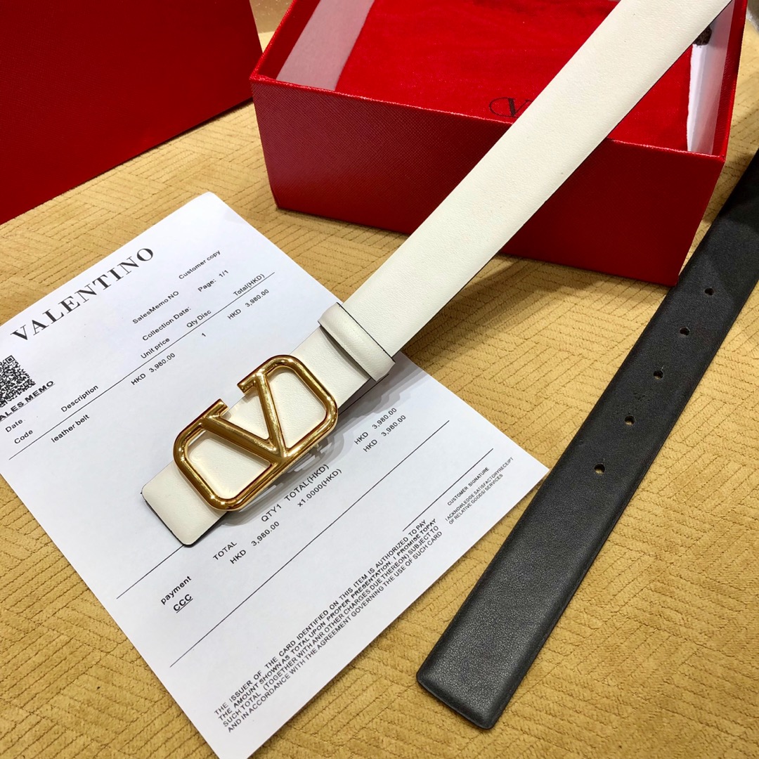 Valenti  VLogo Signature 30MM Reversible Belt - DopestKickz