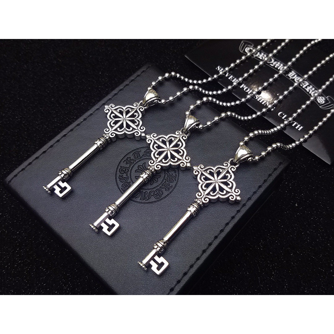 Chrome Heart Cross Necklace - DopestKickz