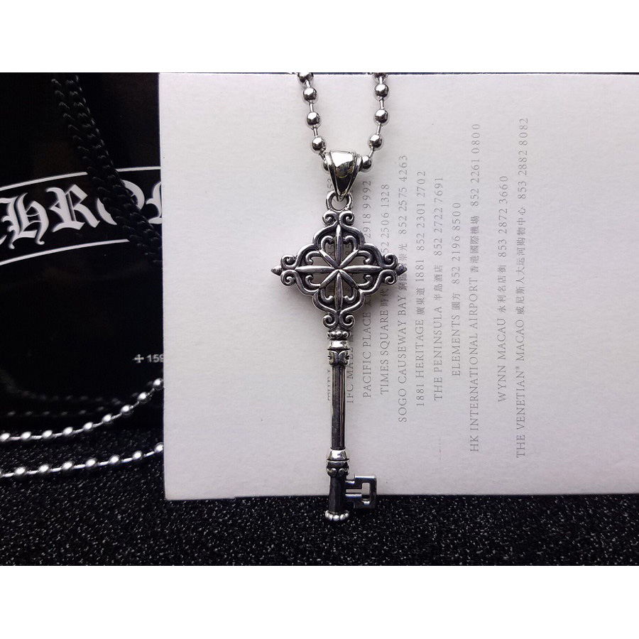 Chrome Heart Cross Necklace - DopestKickz