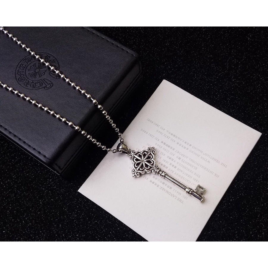 Chrome Heart Cross Necklace - DopestKickz