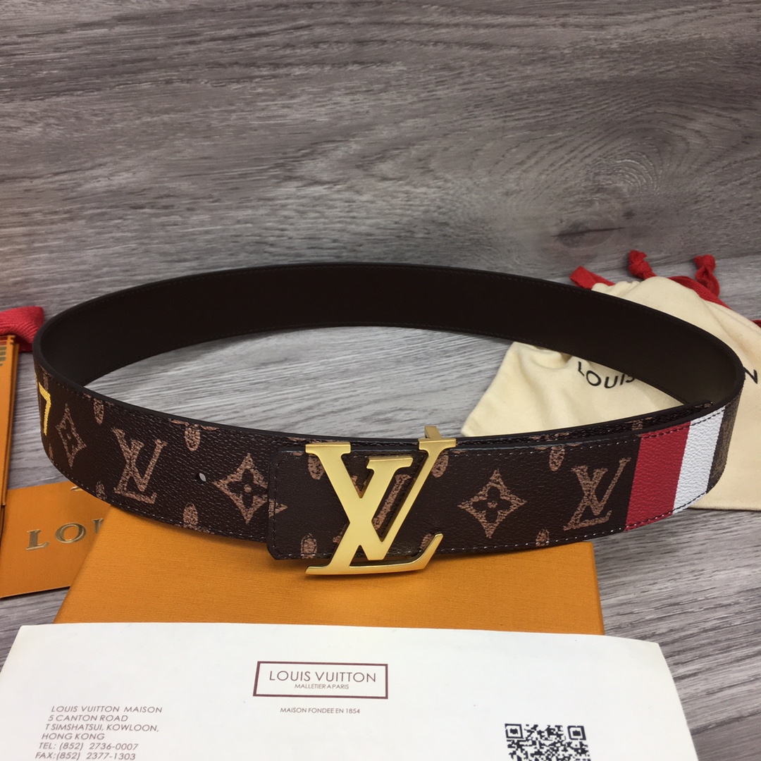 Louis Vuitton Shape 40MM Reversible Belt - DopestKickz