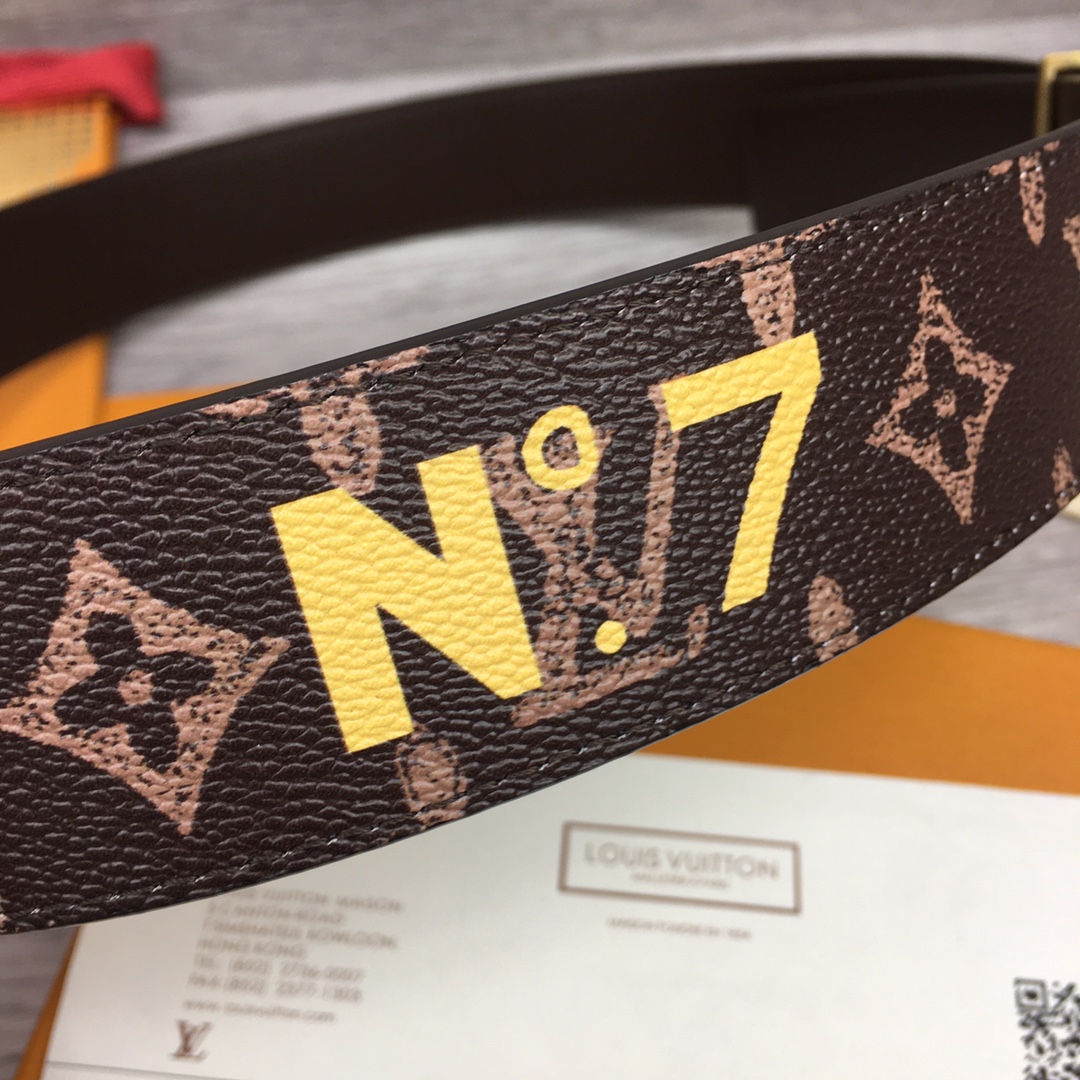 Louis Vuitton Shape 40MM Reversible Belt - DopestKickz