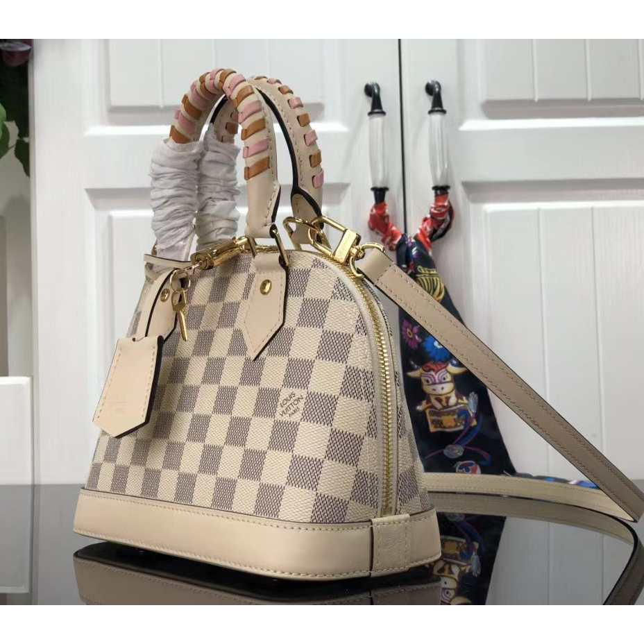 Louis Vuitton Alma BB Patent Leather Handbag(23.5-11.5-7.5) - DopestKickz