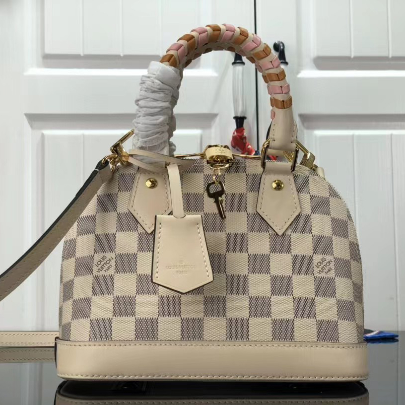 Louis Vuitton Alma BB Patent Leather Handbag(23.5-11.5-7.5) - DopestKickz