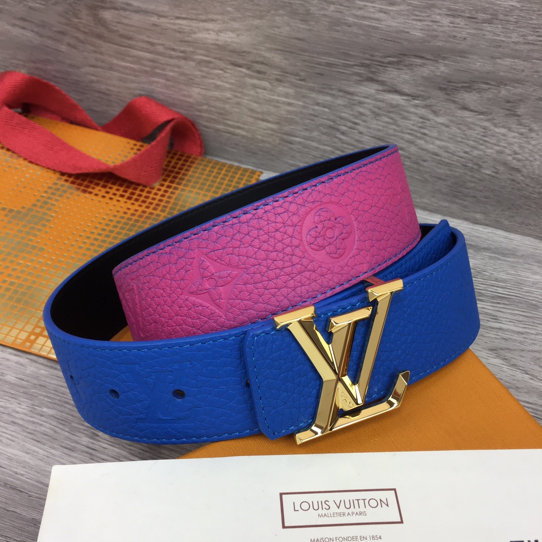 Louis Vuitton Gradient Shape 40MM Reversible Belt - DopestKickz
