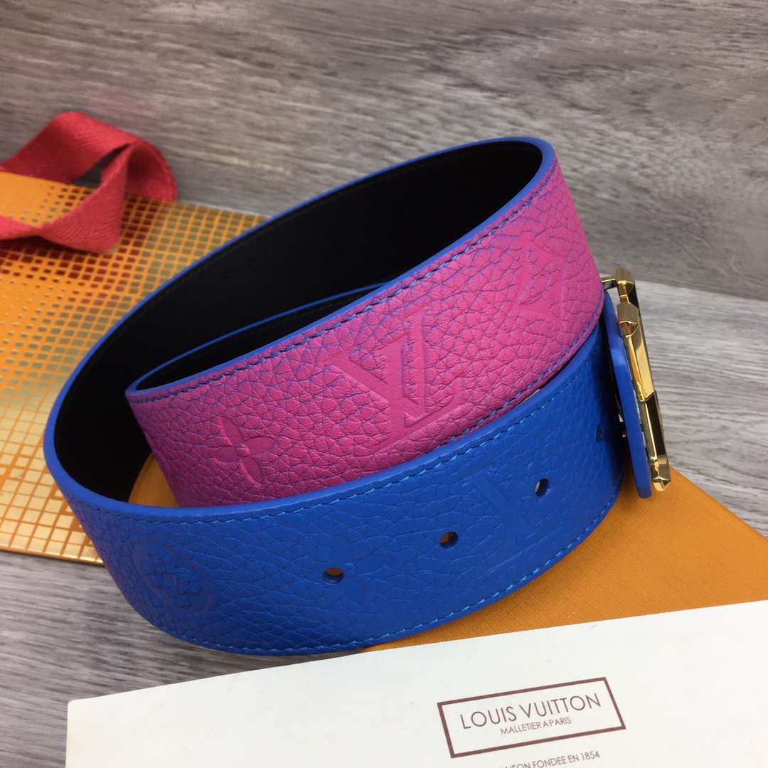 Louis Vuitton Gradient Shape 40MM Reversible Belt - DopestKickz
