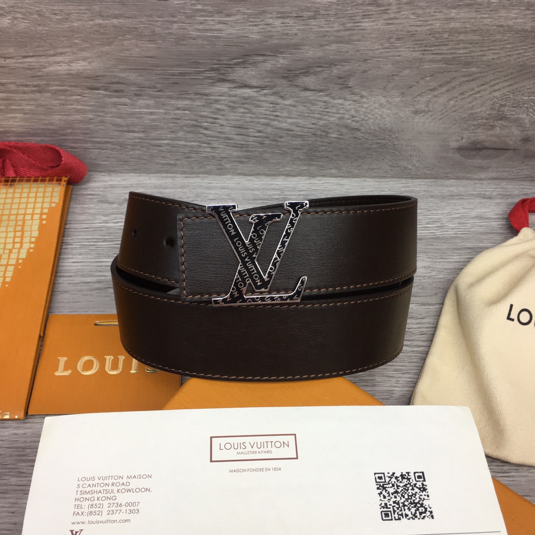 Louis Vuitton Shape 40MM Reversible Belt - DopestKickz