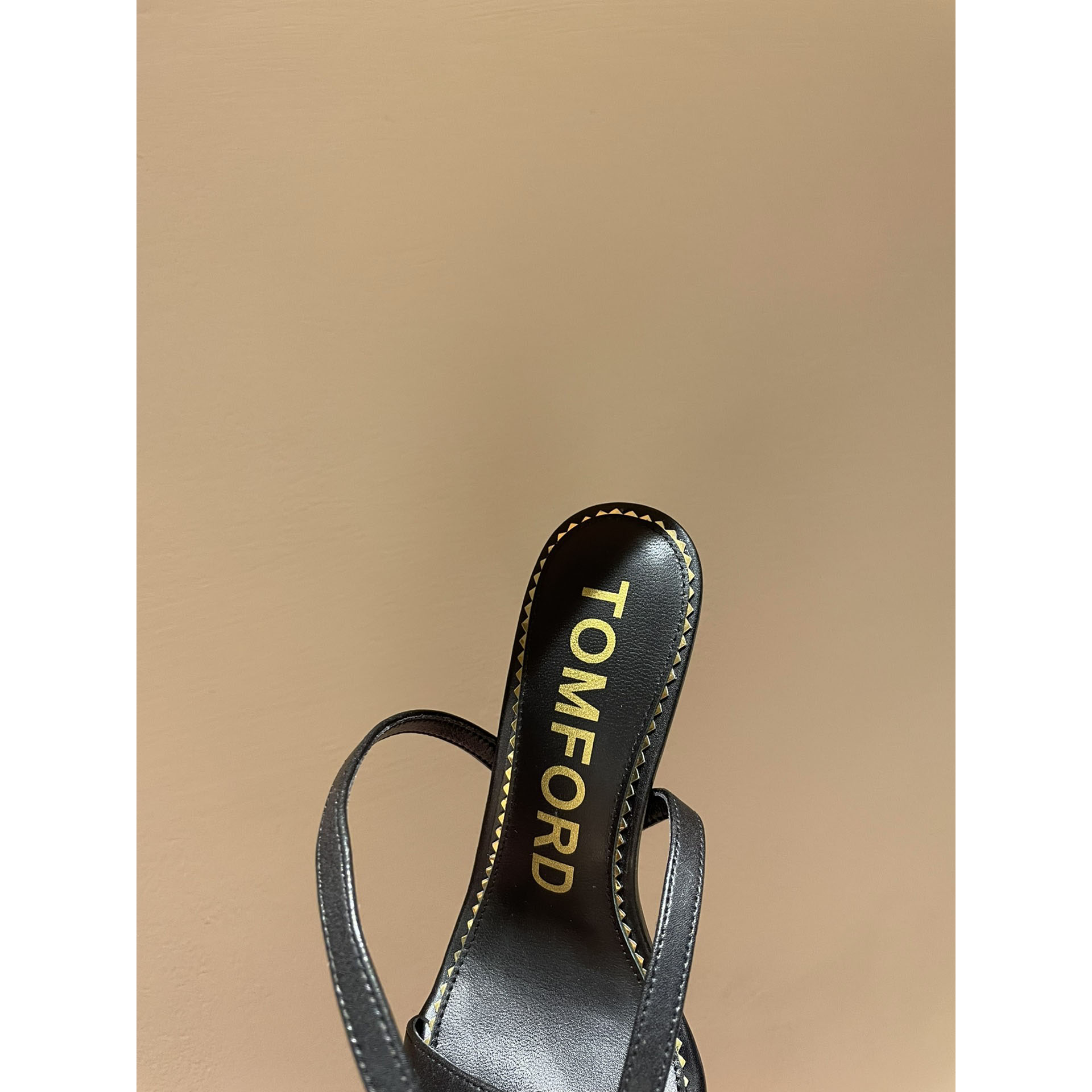 Tom Ford Black Padlock Sandals - DopestKickz