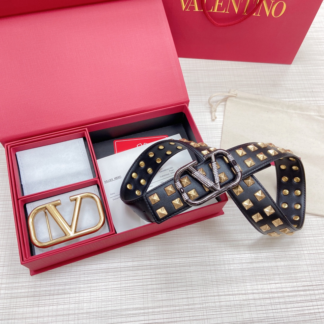 Valenti VLogo Signature 40MM  Belt - DopestKickz