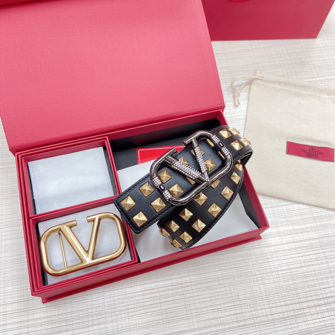 Valenti VLogo Signature 40MM  Belt - DopestKickz