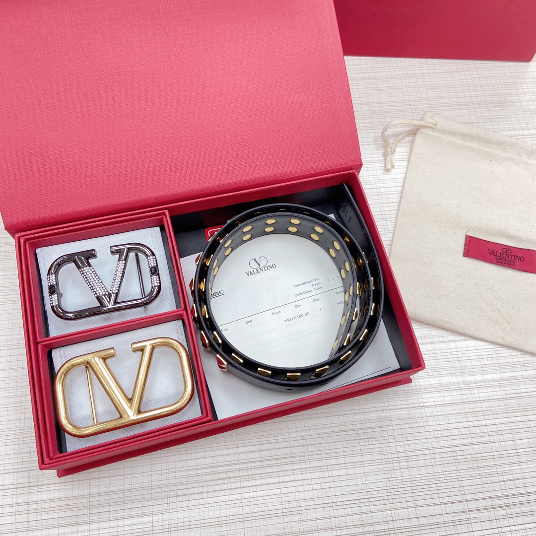 Valenti VLogo Signature 40MM  Belt - DopestKickz