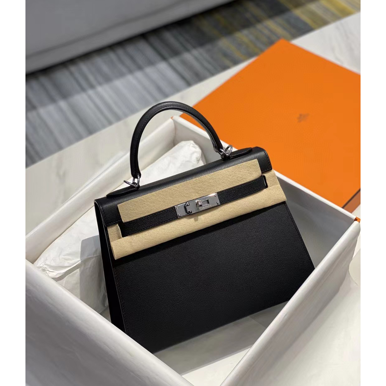 Hermes Women Handbag （25-17-7CM） - DopestKickz