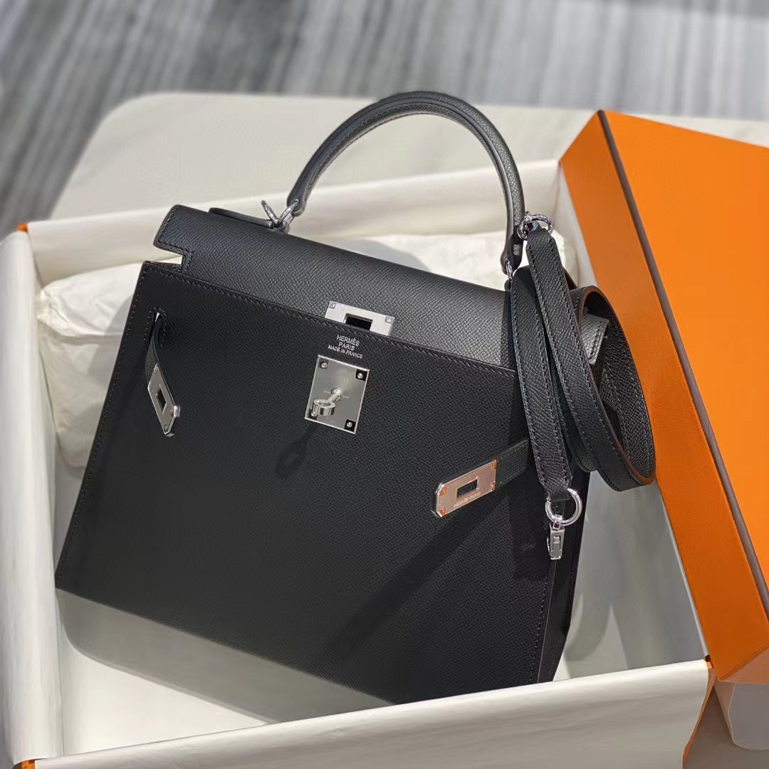 Hermes Women Handbag （25-17-7CM） - DopestKickz