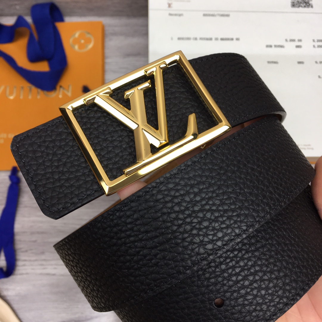 Louis Vuitton Shape 40MM Reversible Belt - DopestKickz