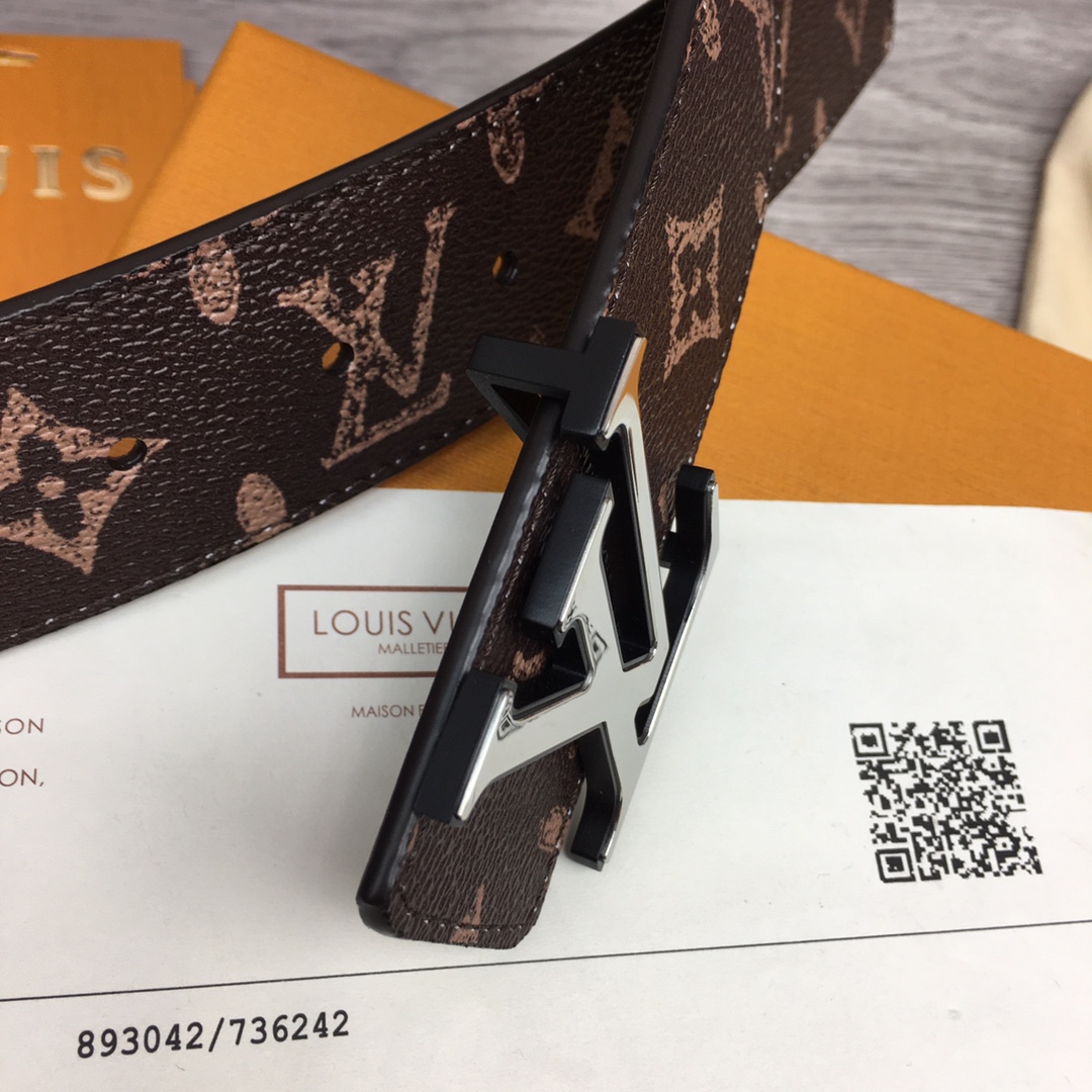 Louis Vuitton Shape 40MM Reversible Belt - DopestKickz